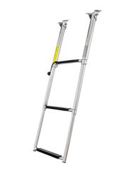 Picture of Attwood Marine 19623-61 3-Step Telescoping Stainless Steel Under Platform Boat Ladder