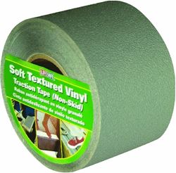 Picture of Incom MFG RE3890GR SoftTex Soft Textured Vinyl Anti-Slip Traction Tape 4" x 60' Gray