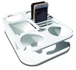 Picture of Deep Blue Marine Products BH-4CELL Multi-Function Organizer with 5 Phone Slots, 4 Cup Holders & Storage Box