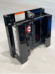 Picture of Bob's Machine 100-106010P-PCGB-NOSPNNG Action Series 6" Hydraulic Jack Plate - Powder Coated Gloss Black