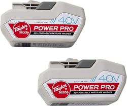 Picture of Taylor Made 2020212913 Power Pro 40V Portable Pressure Washer 520 PSI