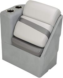 Picture of Taylor Made 803550 17" Left Arm Pontoon Chaise Charcoal