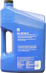 Picture of Chevron 235120339 Delo 400 SAE 40 Heavy Duty Motor Oil - Case of 3 Gallons