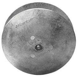 Picture of CMP CMR04 5 Inch Zinc Rudder Anode with Allen Screw