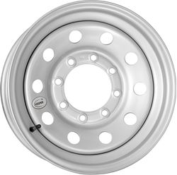 Picture of Taskmaster MX660865SM1LBX 16x6 Steel Modular Trailer Wheel 8 on 6.5 Silver