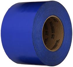 Picture of Shrink Wrap Supplies 704B Blue Heat Shrink Tape 4" x 180'
