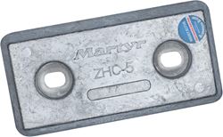 Picture of Martyr Anodes CMZHC5A Aluminum Hull Anode for Zinc Chromate Protection