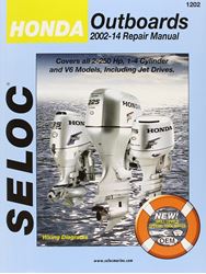 Picture of Seloc Publishing 118-01202 Honda Outboard Repair Manual 2002-2014 All Engines