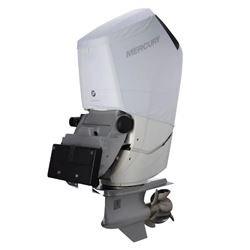 Picture of Quicksilver 8M0228528 Vented Splash Cover for Mercury V12 600HP Verado Outboard White