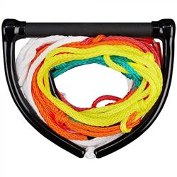 Picture of Kent Sporting Goods 340700-999-999-21 Full Throttle 5-Section Water Ski Rope 75ft Multi-Color