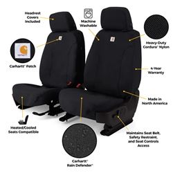 Picture of Covercraft SSC7493COBK Carhartt Super Dux SeatSaver Custom Seat Cover Black