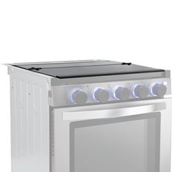 Picture of Furrion CF-RV17-PK02 Replacement Top Tray Module with Bi-Fold Glass for Greystone RV Ranges