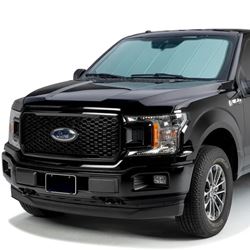 Picture of Covercraft UJL11186FJ11SV UVS100 Custom Sunscreen Jeep Logo Silver