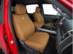 Picture of Covercraft GTC4329ABCAGY Carhartt PrecisionFit Custom Front Seat Covers - Gravel