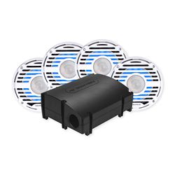 Picture of Aquatic AV CK503 PRO Classic White Platinum Marine Stereo Kit