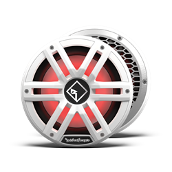 Picture of Rockford Fosgate M2D2-10I-G2 10-Inch Color Optix Marine Subwoofer Dual 2-Ohm Infinite Baffle White