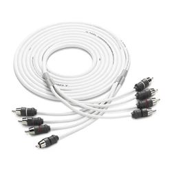 Picture of JL Audio 010-13474-00 XMD-WHTAIC4-12 4-Channel 12ft Marine Audio RCA Interconnect Cable