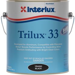 Picture of Interlux Paint 5608637 Trilux 33 Antifouling Bottom Paint Black Quart