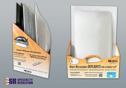 Picture of Specialty Recreation SL1422BX 14" x 22" RV Skylight 5-Pack Display Box