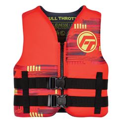 Picture of Full Throttle 142100-200-001-26 Child Rapid Dry Life Jacket - Orange