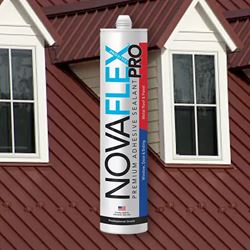 Picture of Novagard Solutions NFX1010-10C1 NovaFlex Pro Premium Adhesive Sealant Blue White 10oz