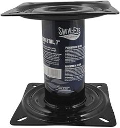 Picture of Swivl-Eze 238813FLSM1 Lakesport 2-3/8" Hydraulic Power Pedestal with Seat Mount
