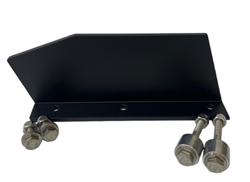 Picture of Transducer Shield and Saver LB-3-RW Blank L-Bracket Starboard Side Jack Plate Adapter