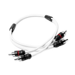 Picture of JL Audio XMD-WHTAIC2-1.5 Marine Audio RCA Interconnect Cable 2-Channel 1.5 ft White