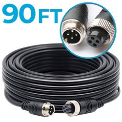 Picture of Reverse Backing System TDMDVR30MCABLE 90 Ft Heavy Duty 4-Pin MDVR Camera Cable
