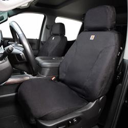 Picture of Covercraft GTF4345ABCOBK Carhartt Super Dux PrecisionFit Custom Front Seat Covers Black