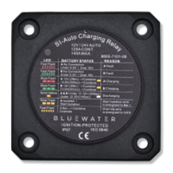 Picture of Bluewater 9800-7101-00 Automatic Charging Relay 12V 140 Amp Marine Battery Manager