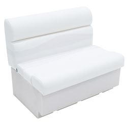 Picture of Taylor Made 674642 Platinum Series 36 Inch Pontoon Bench Seat White