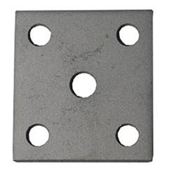 Picture of Magic Tilt PK-1250 5-Hole Mounting Plate Galvanized Steel