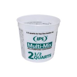 Picture of Cincinnati Color LEK05M3ALL 2.5 Quart Multi-Mix Container for Paint and Epoxy