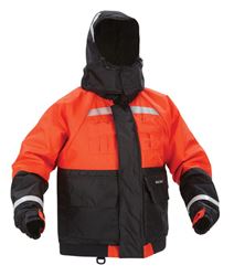 Picture of Kent Sporting Goods 151800-200-060-13 Deluxe Flotation Jacket PFD with Hood 2XL Orange