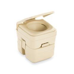 Picture of Sealand 9108552678 SaniPottie 966 Tall Portable Toilet 5 Gallon Parchment