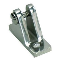 Picture of White Cap Industries 6222C Angled Bimini Top Stainless Steel Deck Hinge