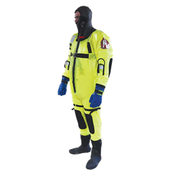 Picture of First Watch RS-1008-HV Ice Rescue Suit Hi-Vis Yellow Jumbo Size