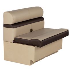 Picture of Taylor Made 20221094094 Rockport 50" Pontoon Bench Seat River Rock Gray