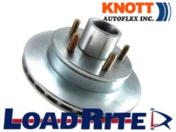 Picture of Load Rite 4265.47K Vented Disc Brake Rotor Assembly 9.75" 5-Lug Dacromet