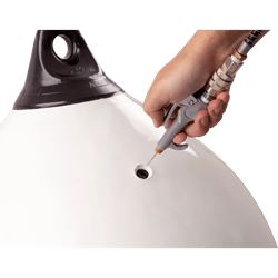 Picture of Taylor Made 1191 Tuff End Boat Fender 12" x 35" White