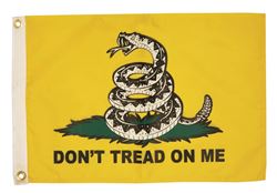 Picture of Taylor Made 1617 Don't Tread On Me Nylon Flag 12" x 18"