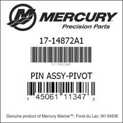 Picture of Quicksilver 14872A1 Pivot Pin Assembly for MerCruiser Alpha One