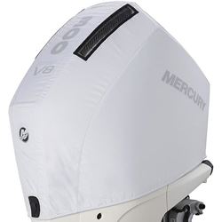 Picture of Quicksilver 8M0228521 Vented Engine Cover for 250-300 HP V8 Outboards White