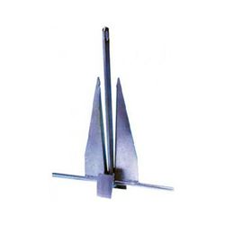 Picture of Lewmar 2020202776 Galvanized Steel Fluke Anchor 8 lbs
