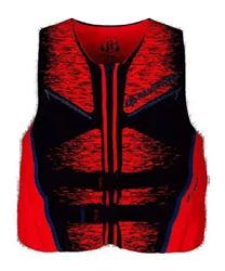 Picture of Full Throttle 142500-100-060-26 Men's Rapid-Dry Flex-Back Life Jacket 2XL Red