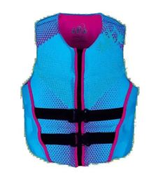 Picture of Full Throttle 142500-500-060-26 Rapid-Dry Flex-Back Life Vest 2XL Blue