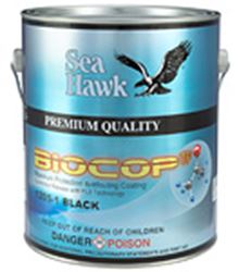 Picture of Seahawk Paints 1230-1/3GLUS Biocop TF Dark Blue Ablative Antifouling Bottom Paint - 3 Gallon