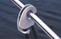 Picture of Taylor Made 11391 Pontoon Rail Fender Adjuster Display 36 Piece Gray