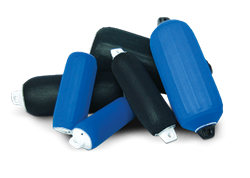 Picture of Taylor Made 2020108381 Traditional Fender Boot Blue 27" 2-Pack